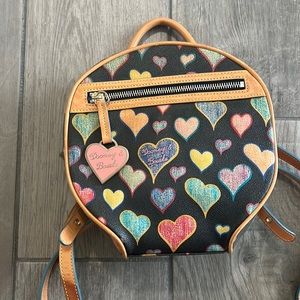 Dooney & Bourke crayon hearts backpack
